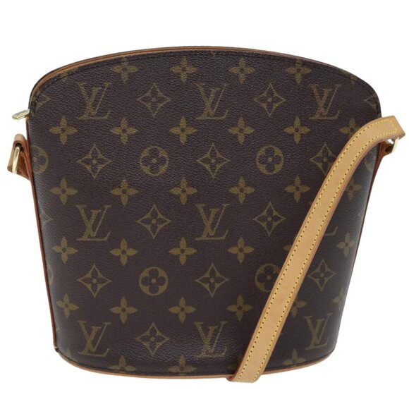 LOUIS VUITTON Monogram Drouot Shoulder Shoulder Bag LV Auth - Picture 1 of 16
